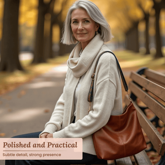 Alba’s Textured Carry | Shoulder Bag