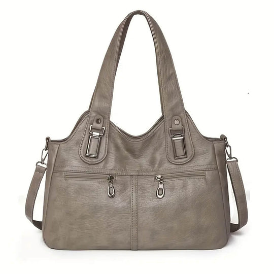 Flavia’s Dual-Zip | Shoulder Bag