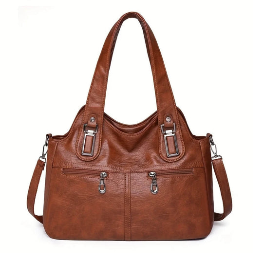 Flavia’s Dual-Zip | Shoulder Bag