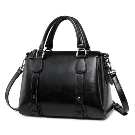 Valeria Top-Zip Satchel | Shoulder Bag